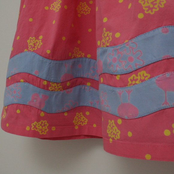 Young Colors Coral Pink Dress Girls Size 6 - Picture 4 of 10